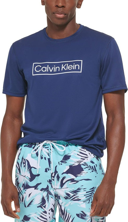 Calvin Klein Jeans Varsity Logo T-Shirt | Navy Blue