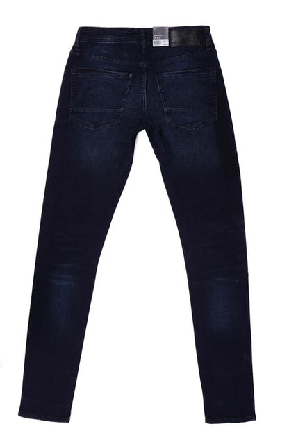 DEPARTWEST SEEKER TAPER STRETCH-JEANS-MENS | DARK BLUE